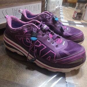 Hoka One One Women's Athletic Shoes in Purple and Pink